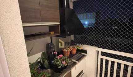 Apartamento à venda | 60m² | 2 dormitórios | varanda gourmet | 2 vagas - Vila Gustavo - São Paulo/SP