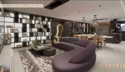 Apartamento à venda | 135m² | 4 suítes | banheiro de serviço | 3 vagas | Jardim São Paulo - São Paulo/SP