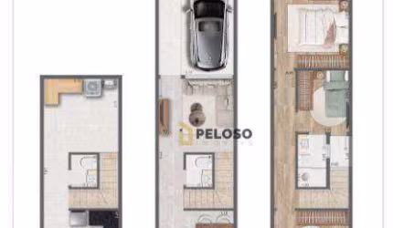 Sobrado à venda | 140m² | 3 suítes  | 2 vagas | Jardim São Paulo - São Paulo/SP