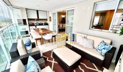 Guarujá Praia das Astúrias Cobertura 3 Dormitórios 134m² Vista Mar Lazer Completo Ar-condicionado Varanda Gourmet