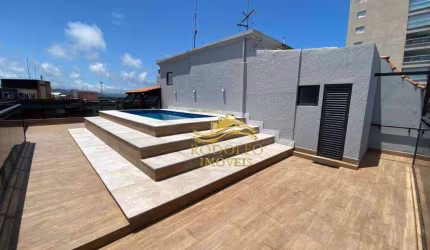 Guarujá Praia da Enseada Cobertura 3 Dormitórios 220m² 1 Vaga Piscina e Espaço Gourmet Privativo