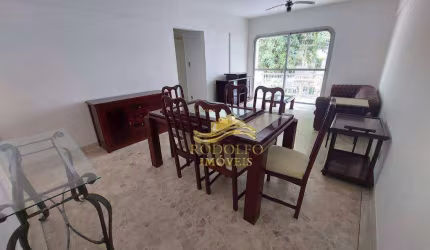 Guarujá Praia das Pitangueiras 2 Dormitórios 100m² 1 Vaga Sacada Churrasqueira Serviço de Praia