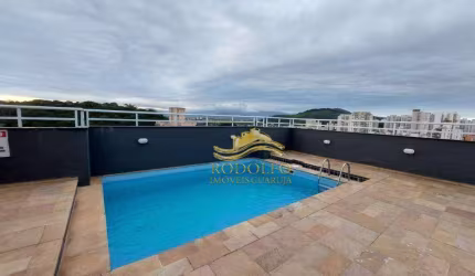Guarujá Praia do Tombo Flat 1 Dormitório 60m² 1 Vaga Piscina Sauna Academia