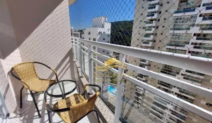 Guarujá Praia das Pitangueiras Cobertura 2 Andares 3 Dormitórios 120m² 3 Vagas Piscina e Churrasqueira