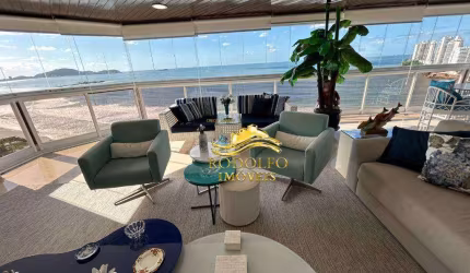 Guarujá Praia das Astúrias Cobertura Duplex Alto Padrão 6 Dormitórios 577,50m² 3 Vagas Lazer Privado e no Prédio
