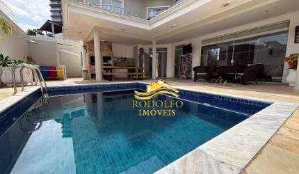 Guarujá Praia do Tombo Casa 3 Dormitório 310m² 4 Vagas Piscina Sauna Área Gourmet