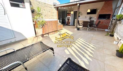 Cobertura Praia das Astúrias 2 Dormitórios 130m² 1 Vaga Espaço Gourmet Jacuzzi