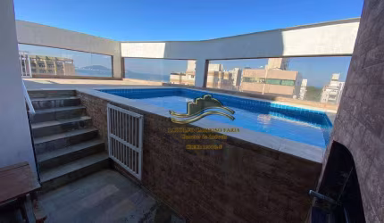 Guarujá Praia das Astúrias Cobertura Penthouse 3 Dormitórios 232 Mts. 2 Vagas Piscina e Churrasqueira Privativa