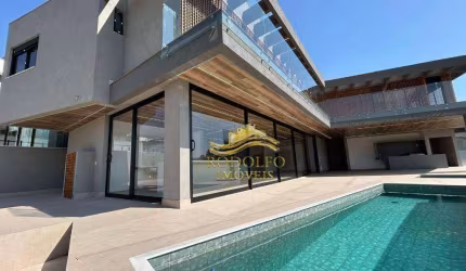 Alphaville Santana de Parnaíba-SP Casa Alto Padrão 5 Suítes 597m² Finamente Decorada  Piscina com SPA Espaço Gourmet