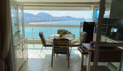 Guarujá Praia das Astúrias Frente Total 4 Suítes 2 Vagas Ampla Varanda Gourmet