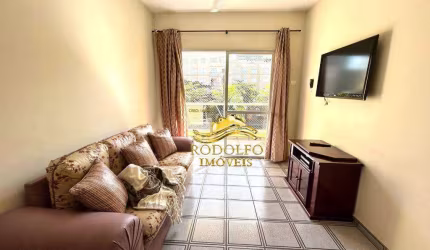 Guarujá Praia da Enseada 3 Dormitórios 75m² 1 Vaga Ar-condicionado Mobiliado Porteira Fechada Excelente Localização