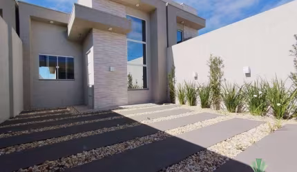Casa com 01 SUITE + 02  dormitórios à venda, 75 m² por R$ 320.000 - Floresta - Cascavel/PR