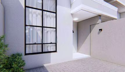 Casa com 1 Suíte + 1 Quarto à venda, 60 m² por R$ 340.000 - Siena - Cascavel/PR