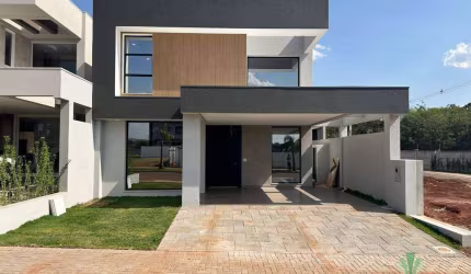 Sobrado c/ 3 Suítes em Condomínio Fechado, 178 m² por R$ 1.700.000 - Cancelli - Cascavel/PR