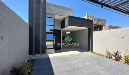 Casa com 1 Suíte + 2 Quartos à venda, 107 m² por R$ 630.000 - Coqueiral - Cascavel/PR