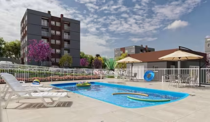 Apartamento com 2 dormitórios à venda, 46 m² por R$ 230.000,00 - Florais do Parana - Cascavel/PR