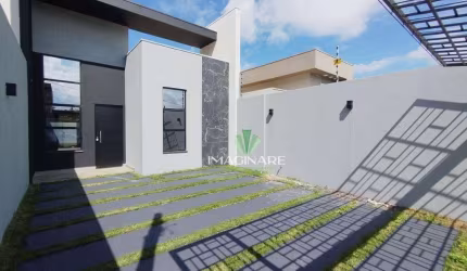 Casa com 3 dormitórios sendo 01 suíte  à venda, 75 m² por R$ 420.000 - Veredas - Cascavel/PR