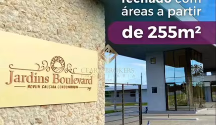 Lote no Condomínio Fechado  Jardins  Boulevard Caucaia - 296 m² - Fase 1