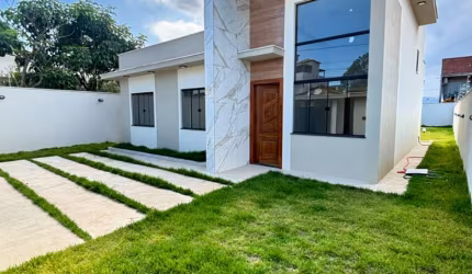 Casa linear espetacular com 4 quartos - Maria Turri - Rio das Ostras