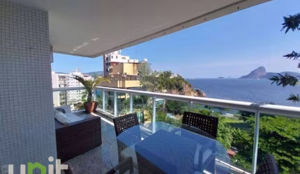 Unit Imobiliária vende Belíssimo apartamento 4 quartos na Boa viagem - Niterói