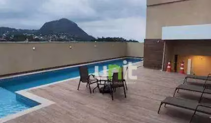 Apartamento com 2 dormitórios à venda, 68 m² por R$ 475.000,00 - Largo da Batalha - Niterói/RJ