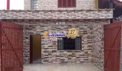 Casa com 4 dorms, Jardim Leonor, Mongaguá - R$ 240 mil, Cod: 8684