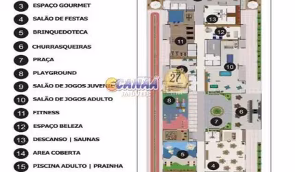 Apartamento com 2 quartos, Centro, Mongaguá - R$ 681 mil, Cod: 10882