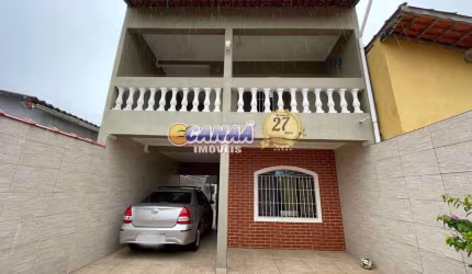 Sobrado com 3 quartos, Balneário América, Mongaguá - R$ 426 mil, Cod: 11727