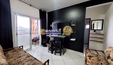 Apartamento com 1 quarto, Agenor de Campos, Mongaguá - R$ 220 mil, Cod: 10543
