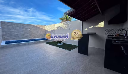 Casa com 2 quartos, Balneário América, Mongaguá - R$ 359 mil, Cod: 12118