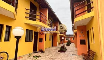 Sobrado de Condomínio com 2 quartos, Vila Atlântica, Mongaguá - R$ 320 mil, Cod: 10739
