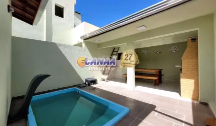Sobrado com 2 quartos, Jussara, Mongaguá - R$ 495 mil, Cod: 12344