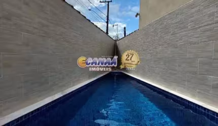 Casa com 2 quartos, Itaguaí, Mongaguá - R$ 449 mil, Cod: 12351