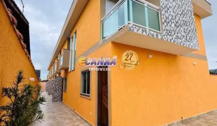 Sobrado de Condomínio com 2 quartos, Cibratel, Itanhaém - R$ 329 mil, Cod: 12355