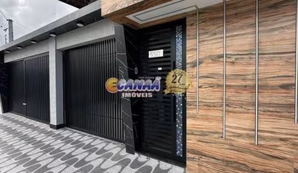 Casa com 2 dorms, Balneário Maracanã, Praia Grande - R$ 330 mil, Cod: 12466