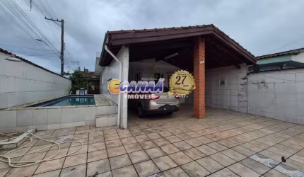 Casa com 2 quartos à venda na Avenida Monteiro Lobato, 10.374, Jardim Marabá, Mongaguá, 130 m2 por R$ 350.000