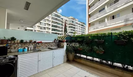 Apartamento com 3 quartos à venda na Rua Teixeira Heizer, Recreio dos Bandeirantes, Rio de Janeiro, 113 m2 por R$ 770.000