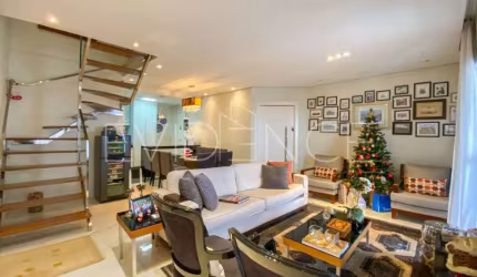 Cobertura Duplex na Mooca com 3 dormitórios, 2 suítes, 3 Vagas - 211 m²