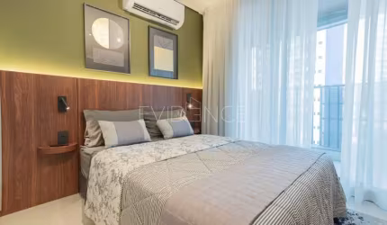 Apartamento à venda no Jardim Anália Franco - Mobiliado - 25 m²