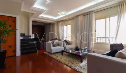 Cobertura 297 m² no Miolo do Anália Franco com 4 suítes e 5 vagas!