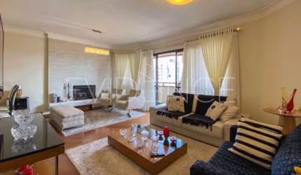 Apartamento alto padrão à venda no Tatuapé com 188 m², 4 dormitórios, 4 vagas  e VARANDA GOURMET