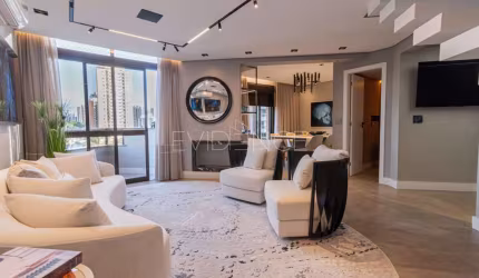 Apartamento Duplex à Venda no Tatuapé com 127 m²  - Parque Imperial - MOBILIADO