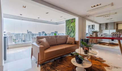 Apartamento à venda no Tatuapé com 89 m² - MOBILIADO - VARANDA ENVIDRAÇADA - AR-CONDICIONADO