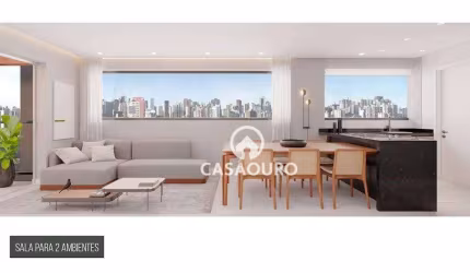 Apartamento de 2 quartos no bairro Sion