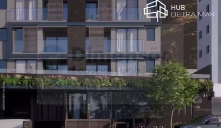 Apartamento com vista  mar com 2 quartos sendo 1 suíte.