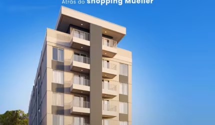Apartamento com 1 quarto à venda - Novo no Centro Cívico, Curitiba , 27170 m2 por R$ 351.000