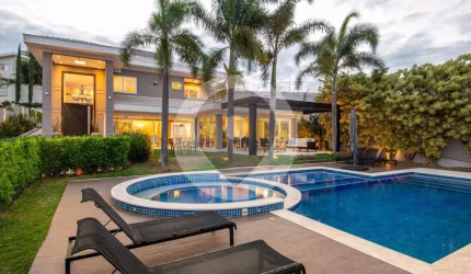 Casa em condomínio fechado com 4 quartos à venda na Rua Lucia Ribeiro do Valle Nogueira, 93, Loteamento Residencial Jaguari (Sousas), Campinas, 399 m2 por R$ 4.500.000