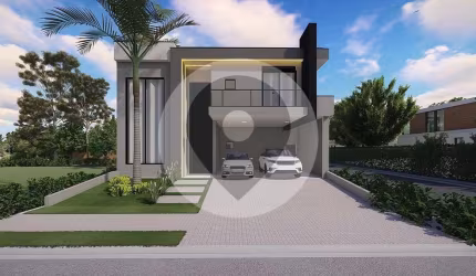 Casa em condomínio fechado com 4 quartos à venda na Rua Sebastião Cardoso, 168, Parque Brasil 500, Paulínia, 312 m2 por R$ 2.360.000