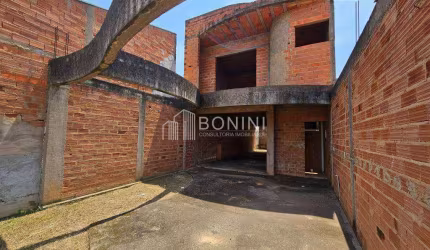 Casa em construção com 3 dormitórios à venda, 157 m² por R$ 300.000 - Jardim Boer I - Americana/SP