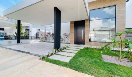 Casa alto padrão para venda, 369,00 m² área total, 243,00 m² área construída, Condomínio Pau Brasil, Americana-SP.